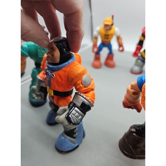 LOT‎ OF 19 FISHER PRICE MATTEL RESCUE HEROES ACTION FIGURES 1998 1999 2001 - Picture 14 of 16